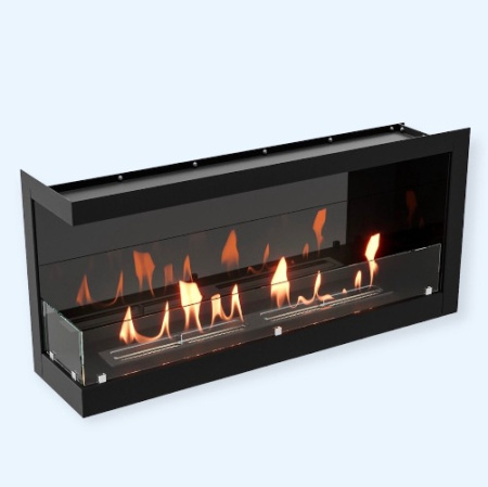 BFP-P1000LC left corner (1628073) Firelight Биокамин угловой встраиваемый